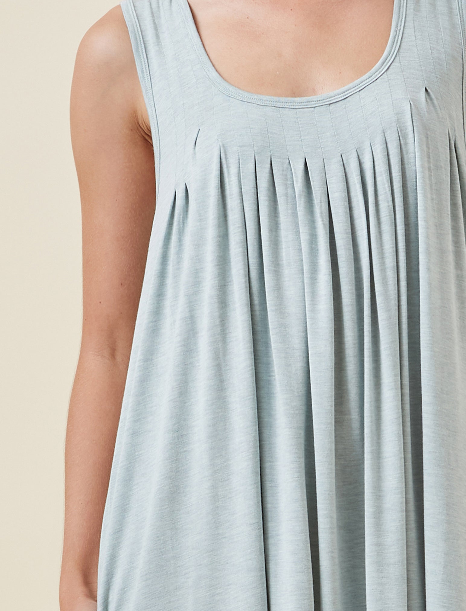Kate Modal Soft Pleat Front Nightie