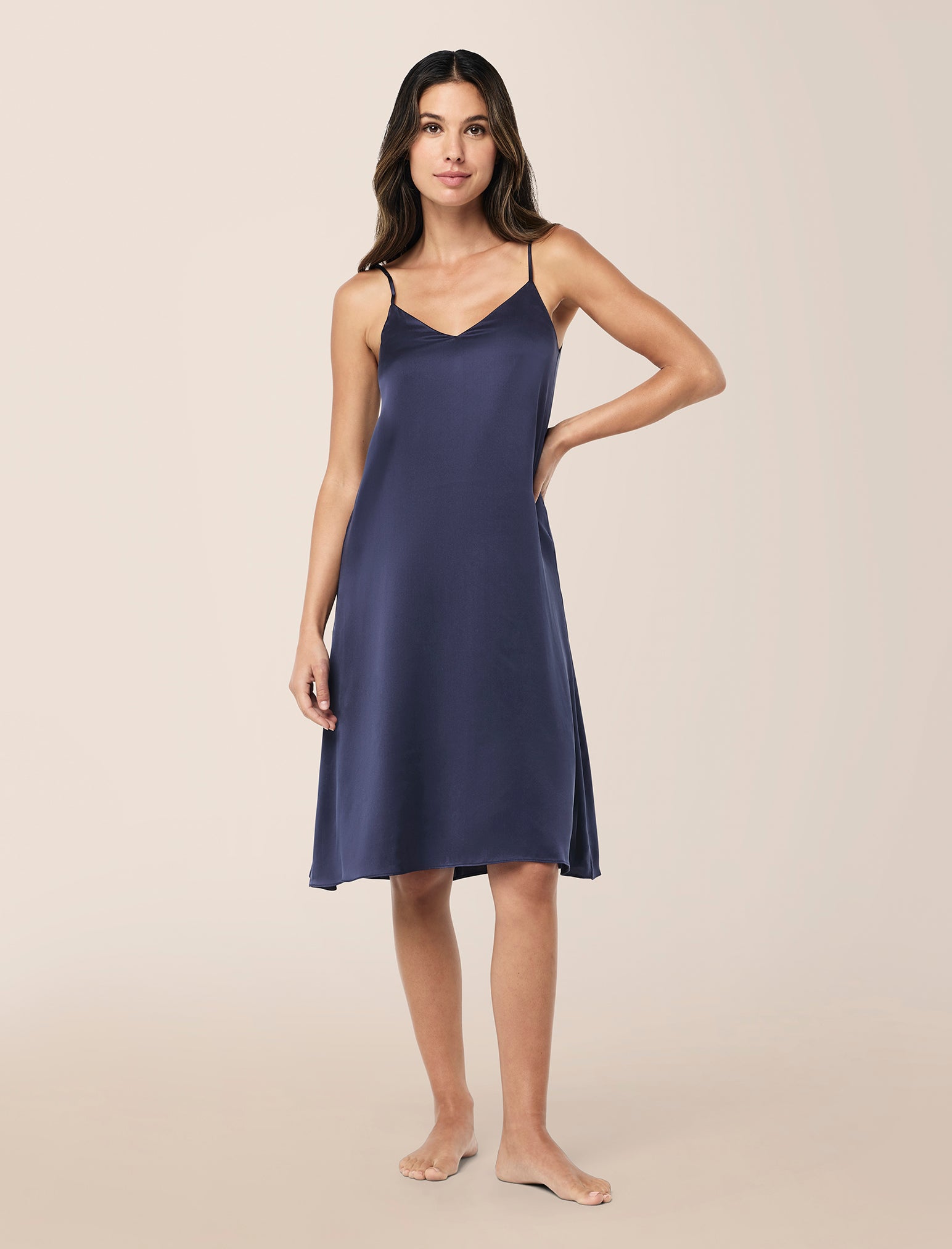 Audrey Washable Silk Slip Nightie