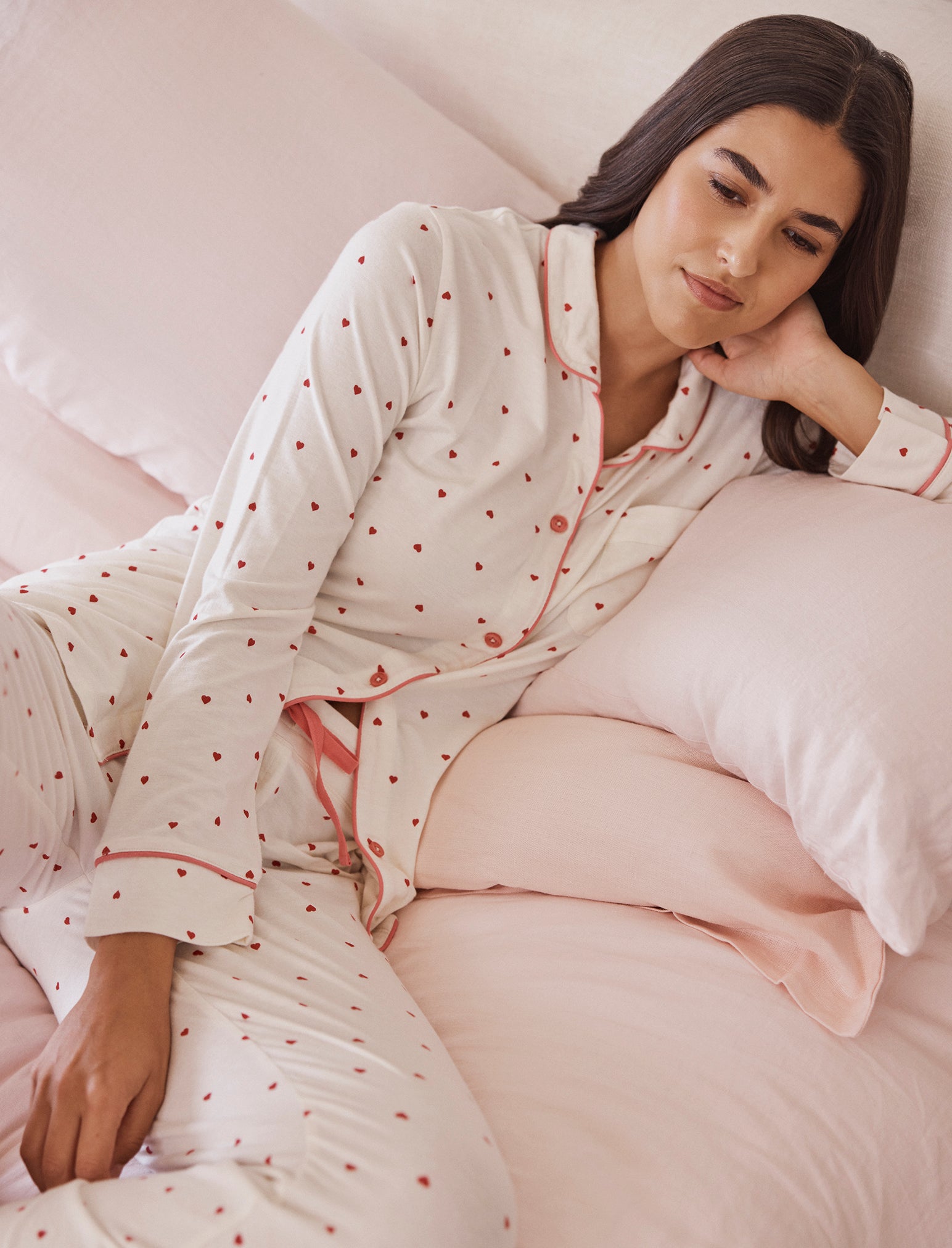 Kate Modal Soft Full Length PJ Set