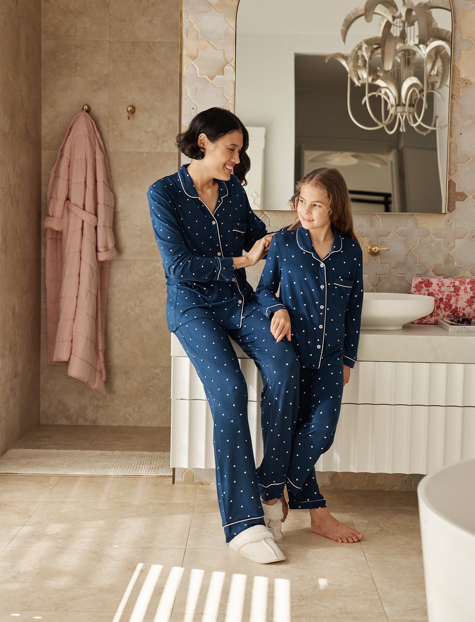 Kate Modal Soft Full Length PJ Set