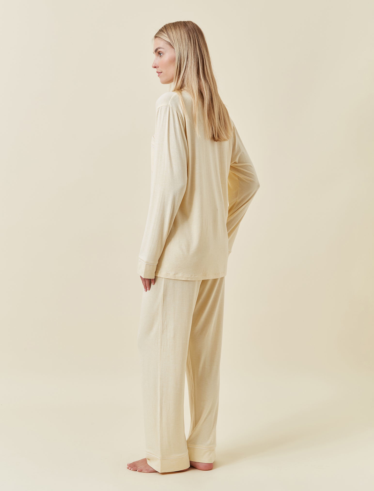 Kate Modal Soft Full Length PJ Set