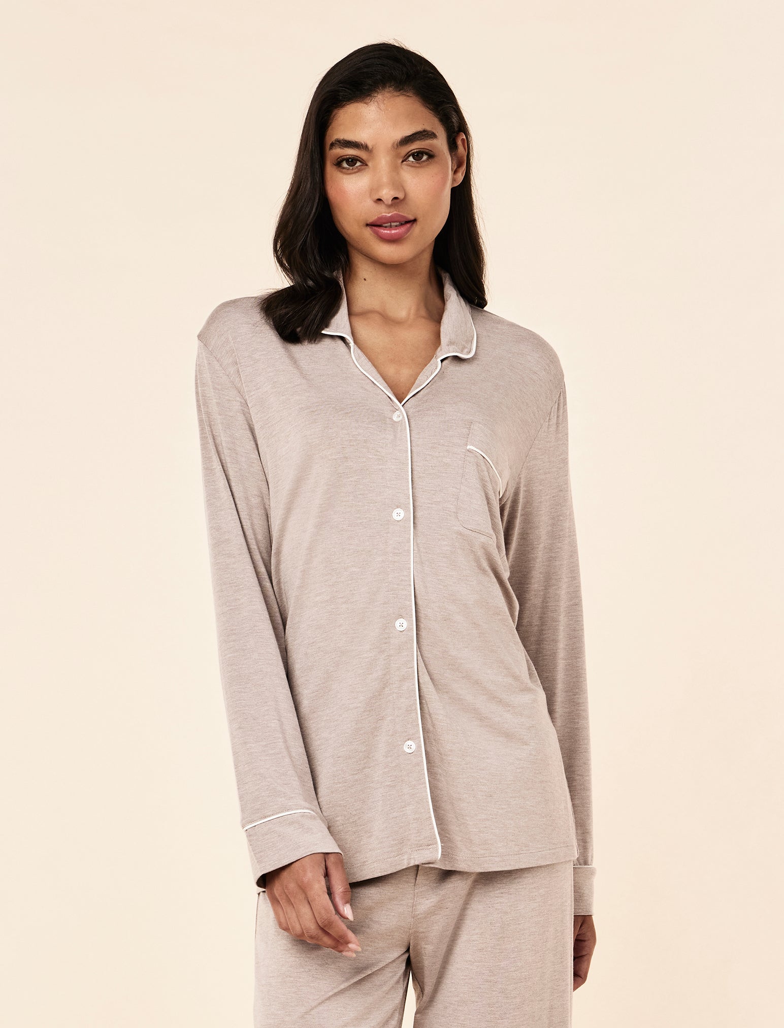 Kate Modal Soft Full Length PJ Set