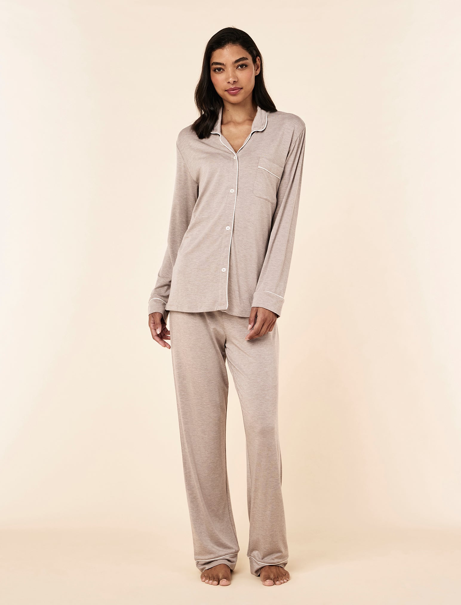 Kate Modal Soft Full Length PJ Set