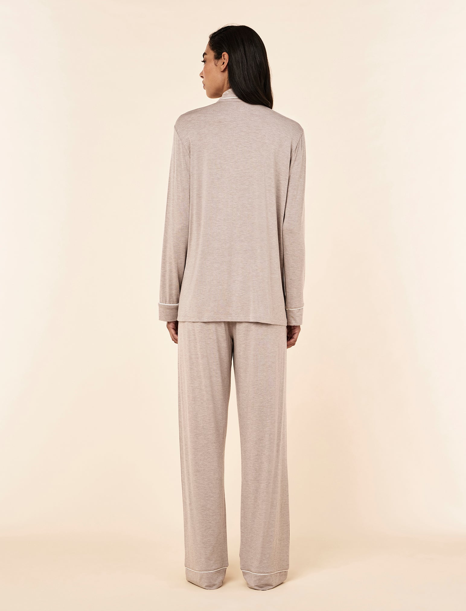 Kate Modal Soft Full Length PJ Set