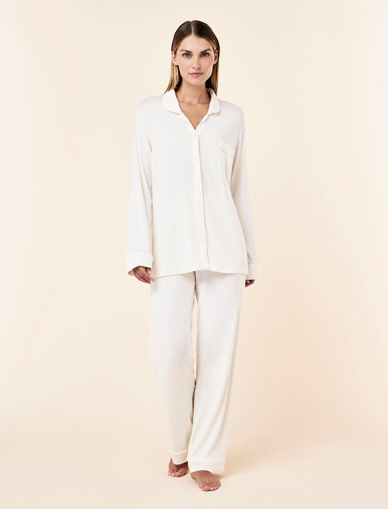 Kate Modal Soft Full Length PJ Set
