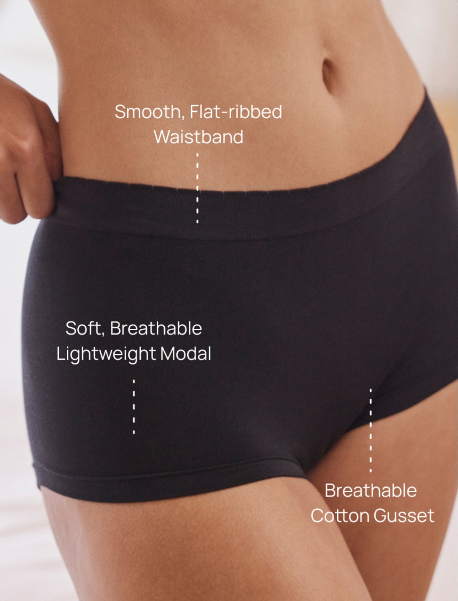 Sofia Seamless Boyshort Knicker