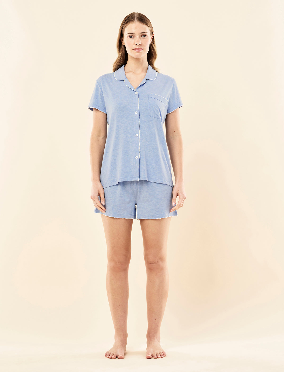 Kate Modal Soft Boxer PJ Set