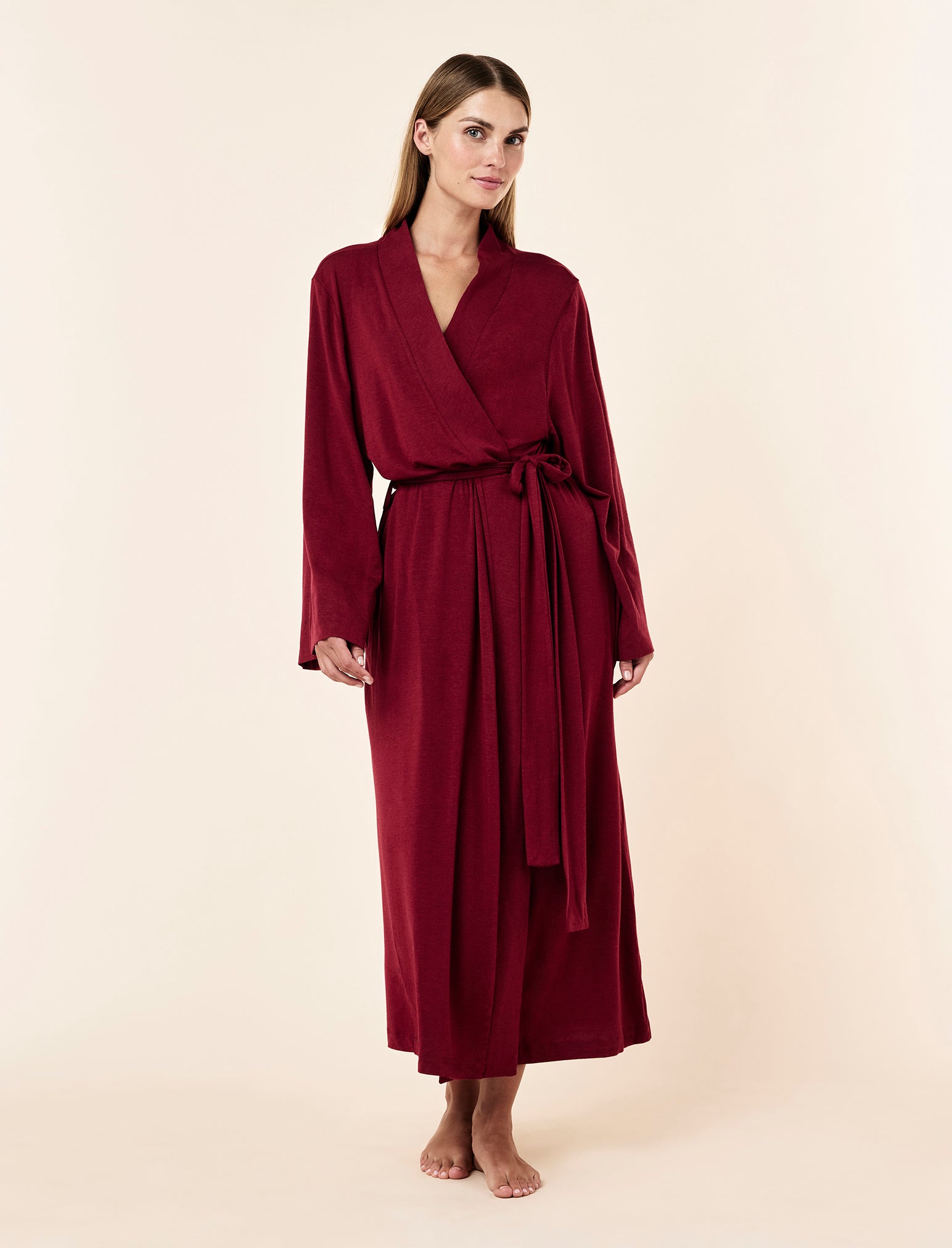 Kate Modal Soft Maxi Robe
