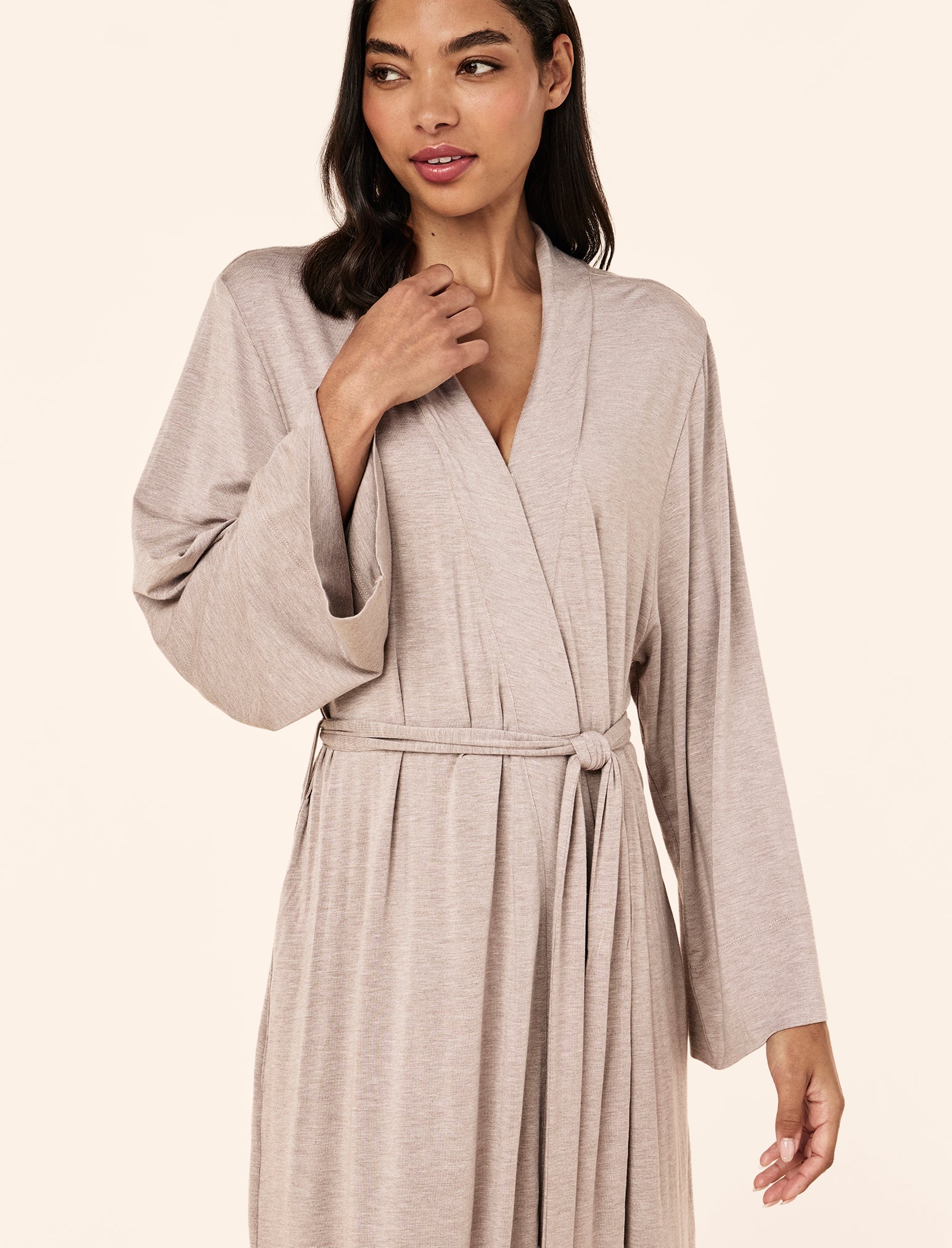 Kate Modal Soft Maxi Robe