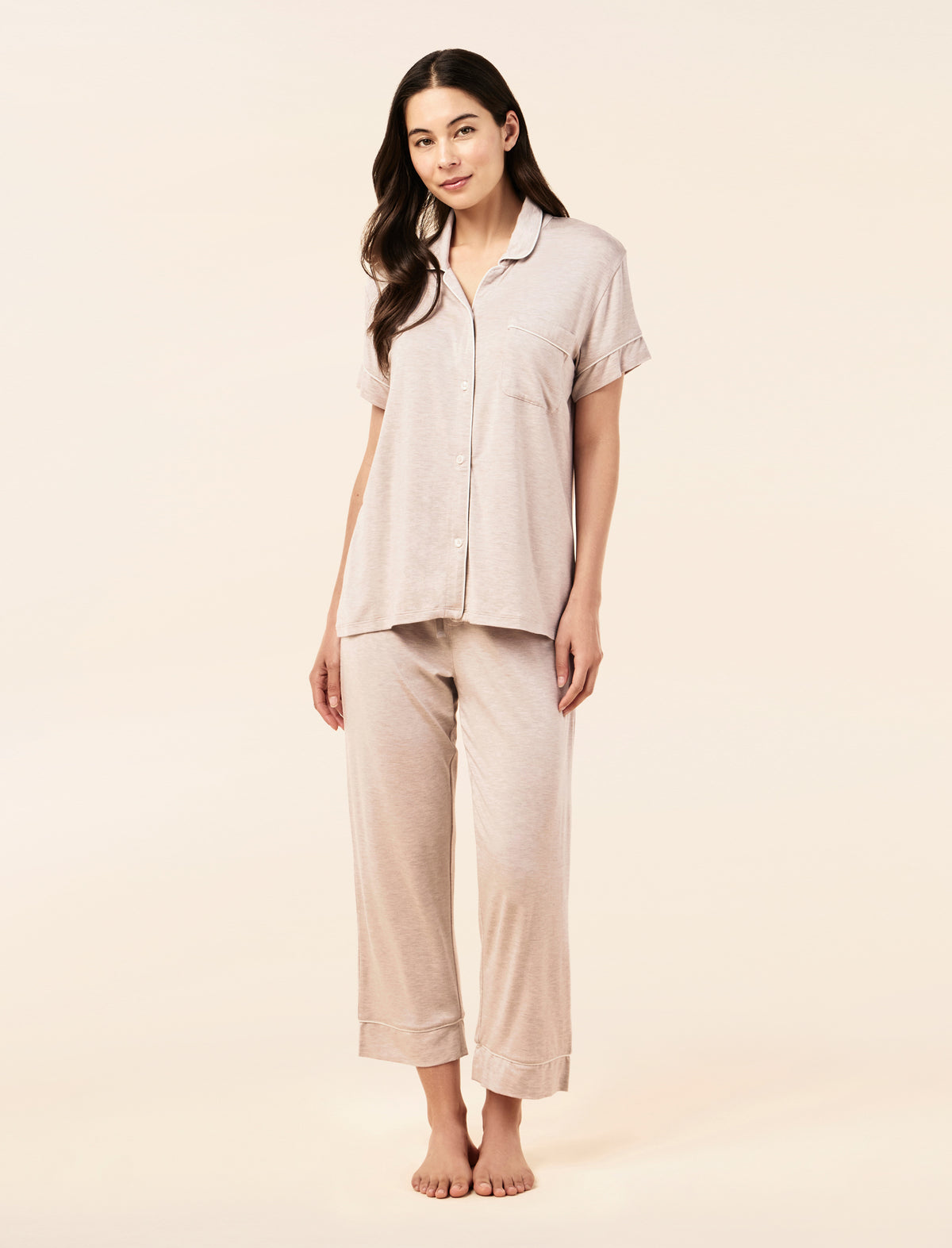 Kate Modal Soft Crop PJ Set