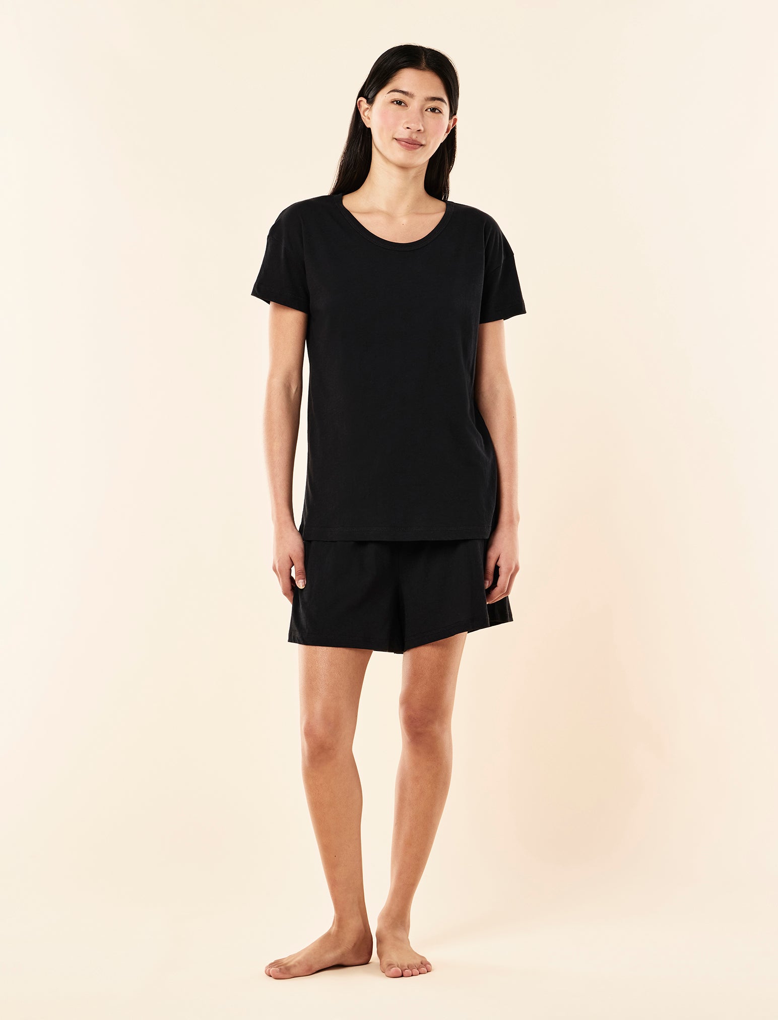 Jada Organic Cotton Knit Classic Tee