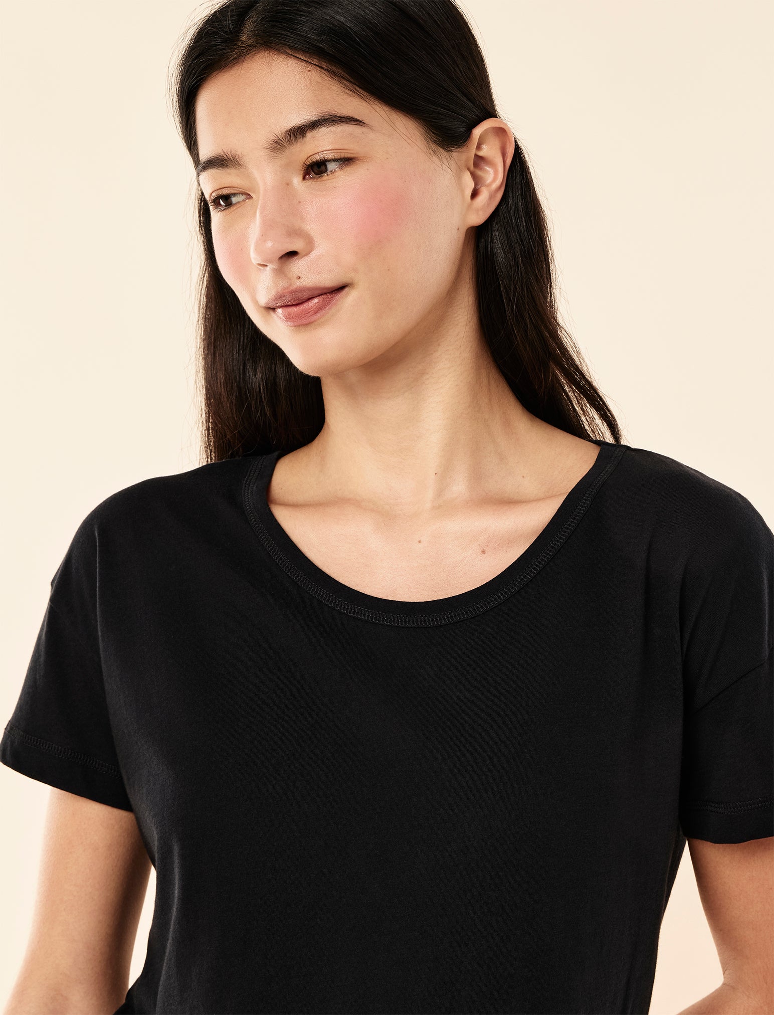 Jada Organic Cotton Knit Classic Tee