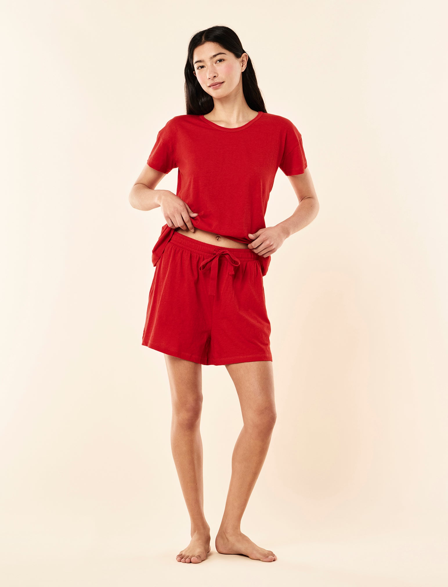 Jada Organic Cotton Knit Classic Tee