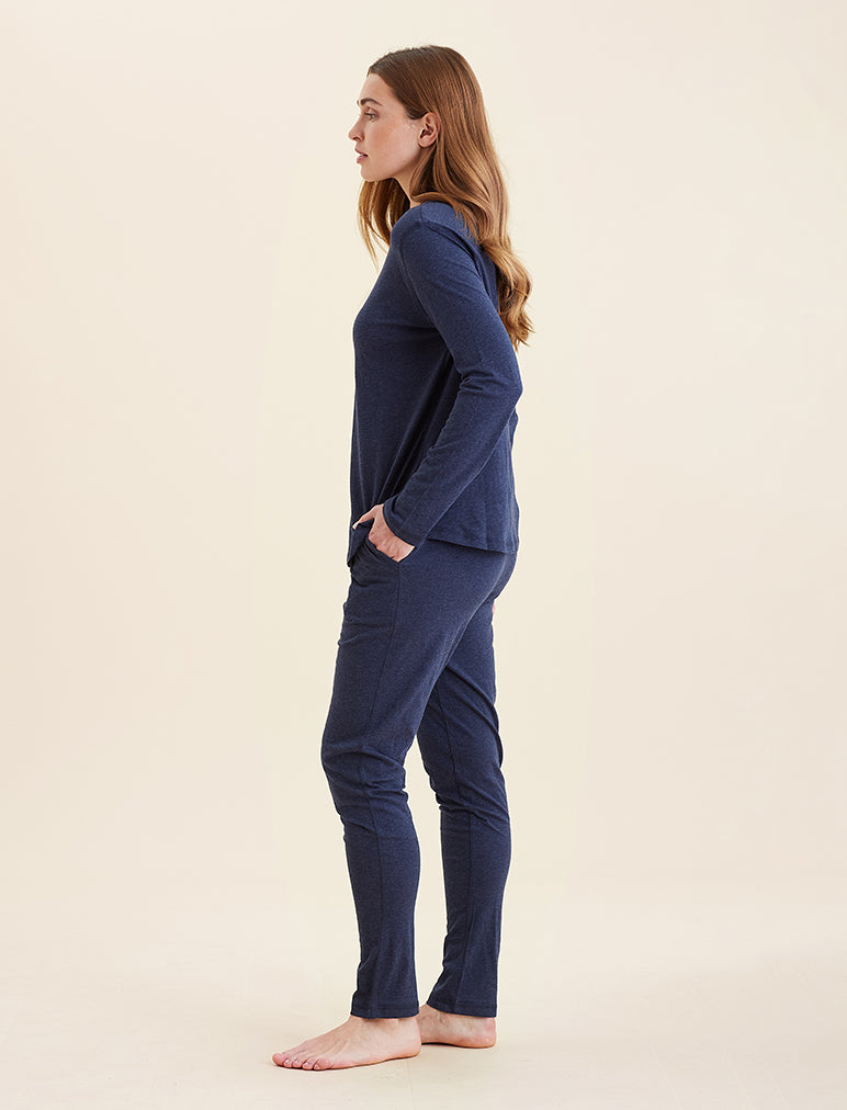 Jada Organic Cotton Knit LS Tee