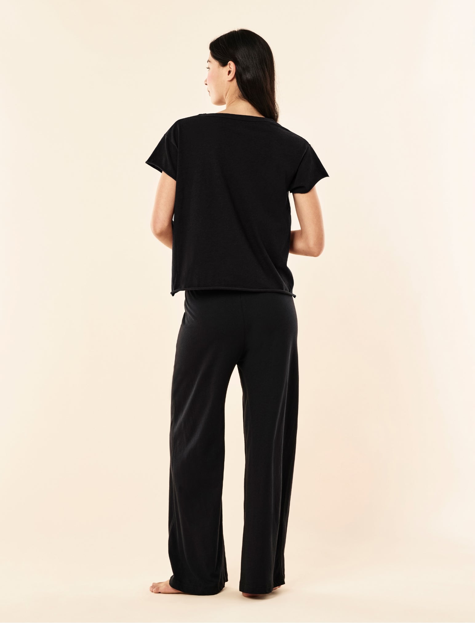 Jada Organic Cotton Knit Boxy Tee