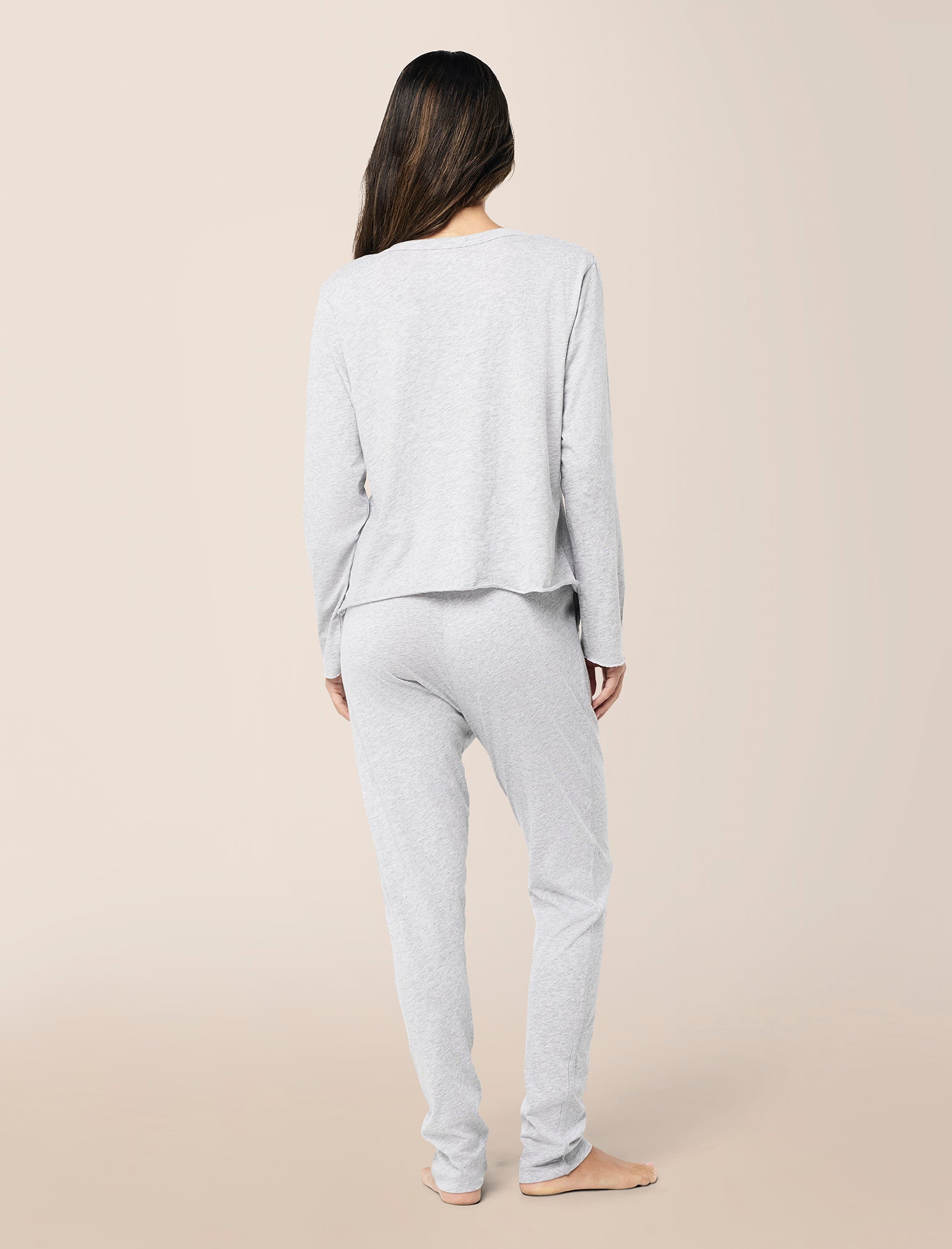 Jada Organic Cotton Boxy Long Sleeve Tee