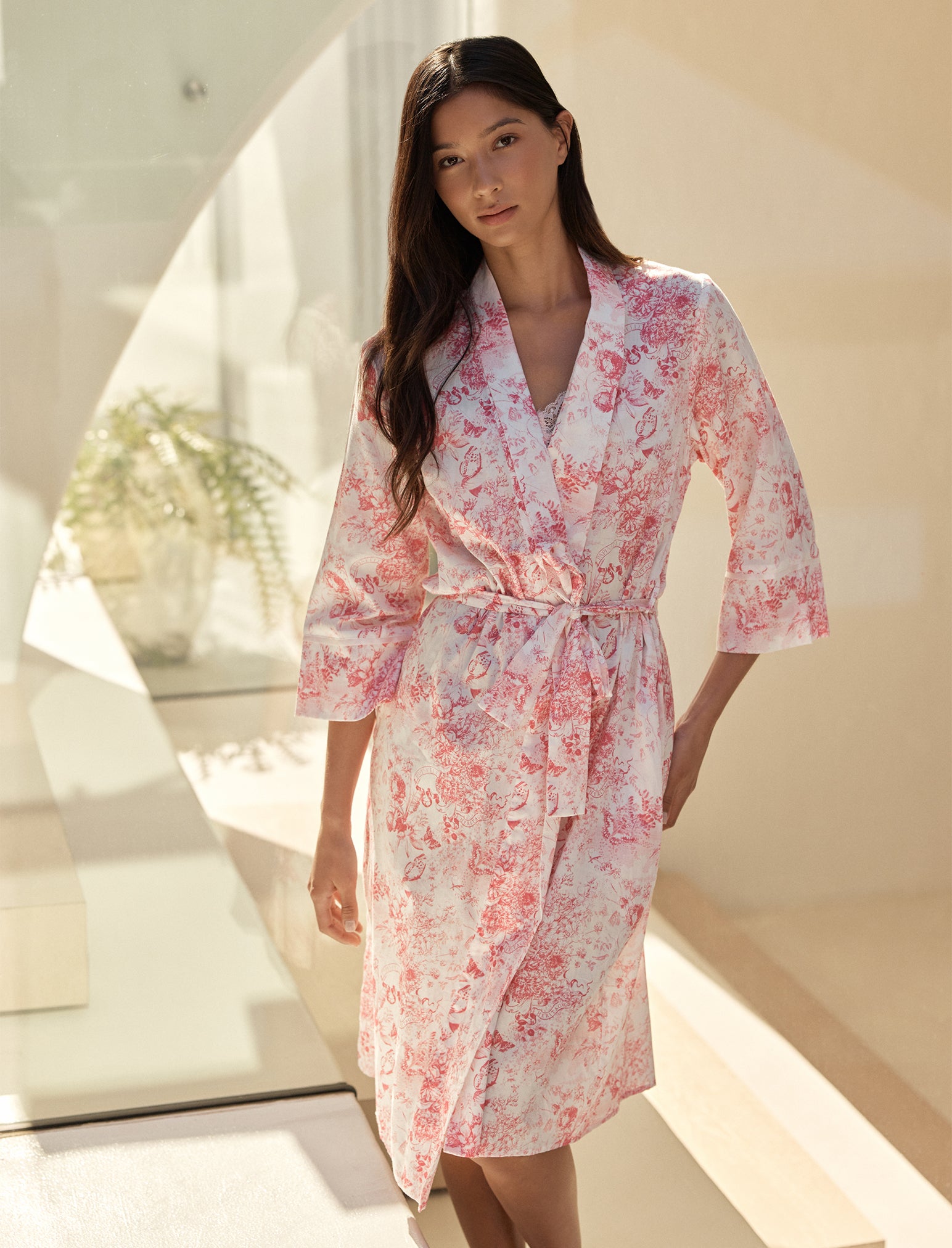 Toile De Jouy Midi Robe
