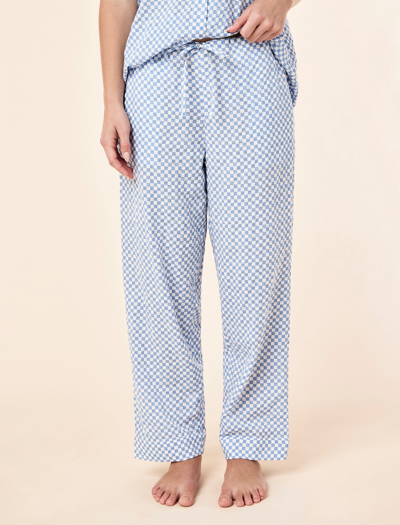 Anais Short Sleeve Full Length PJ Set