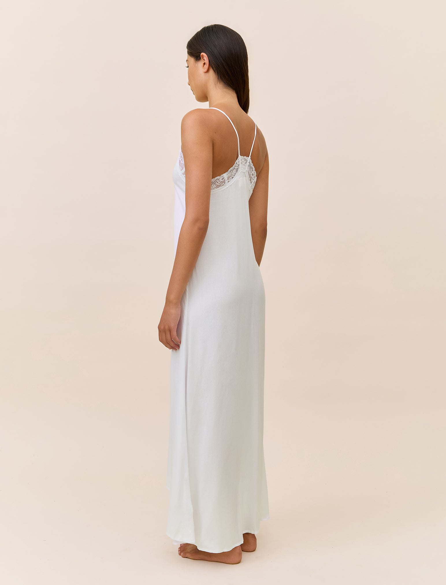 Talia Lace Front Maxi Nightie