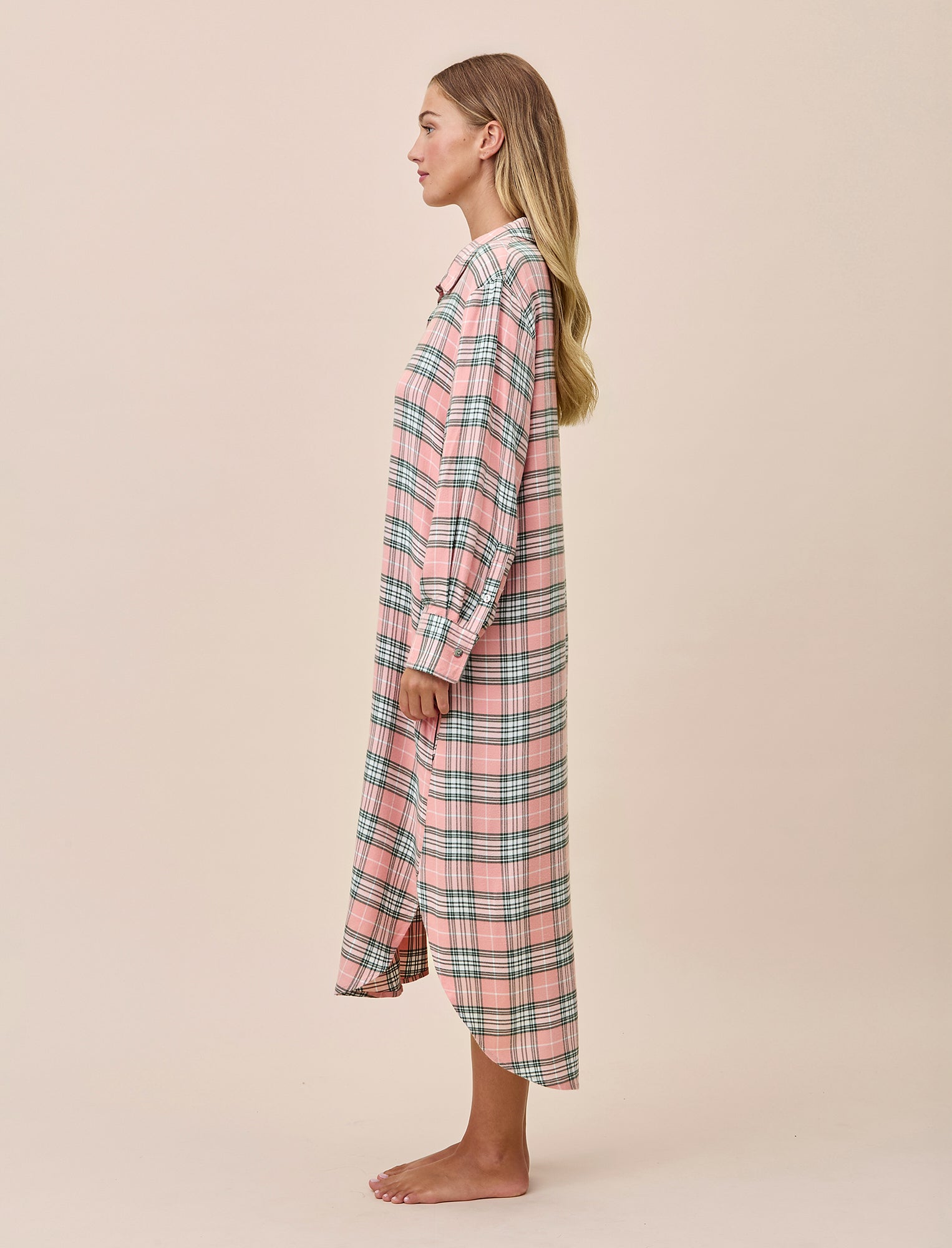 Comfy Plaid Nightshirt
