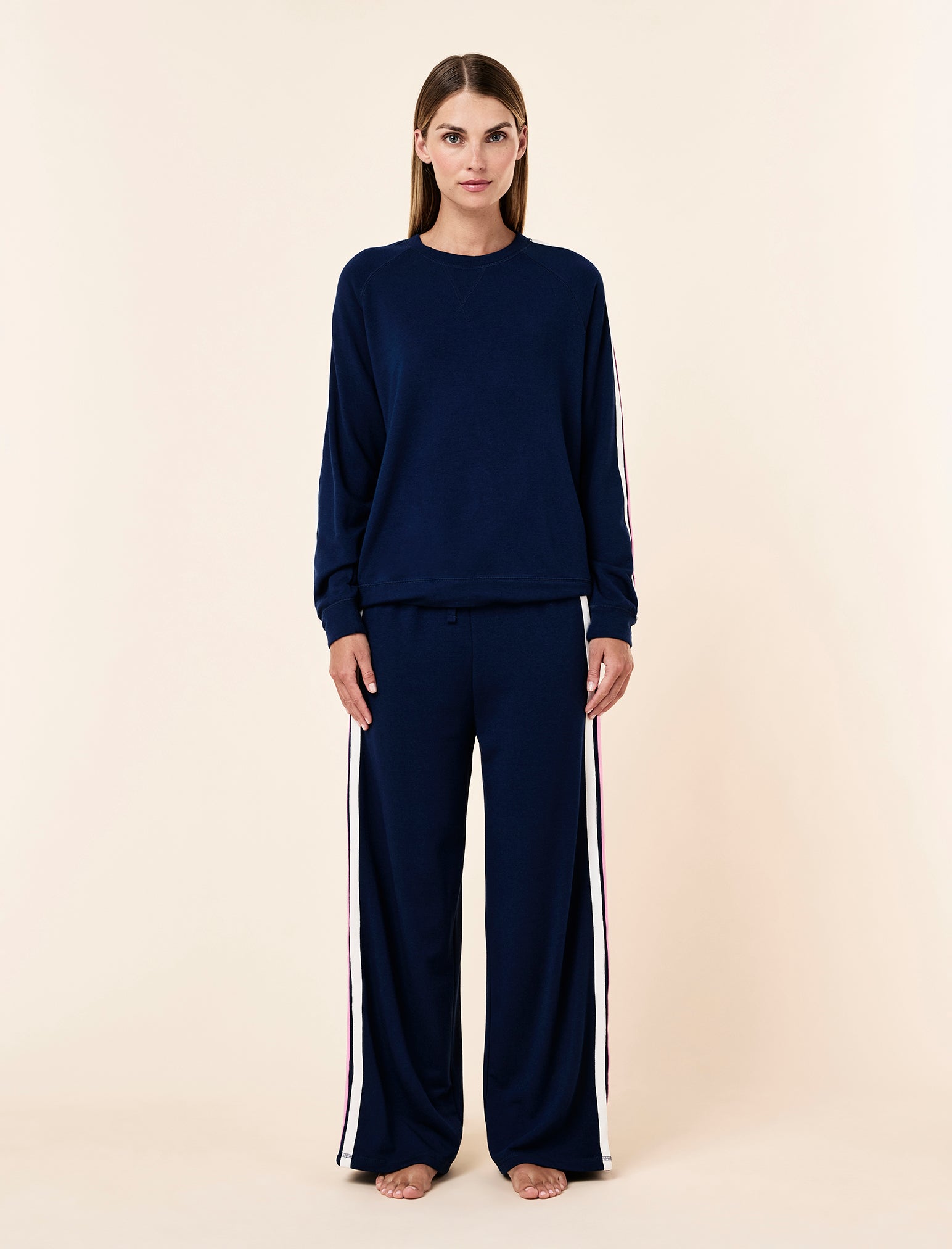 Cosy Kate Stripe Long Sleeve Top