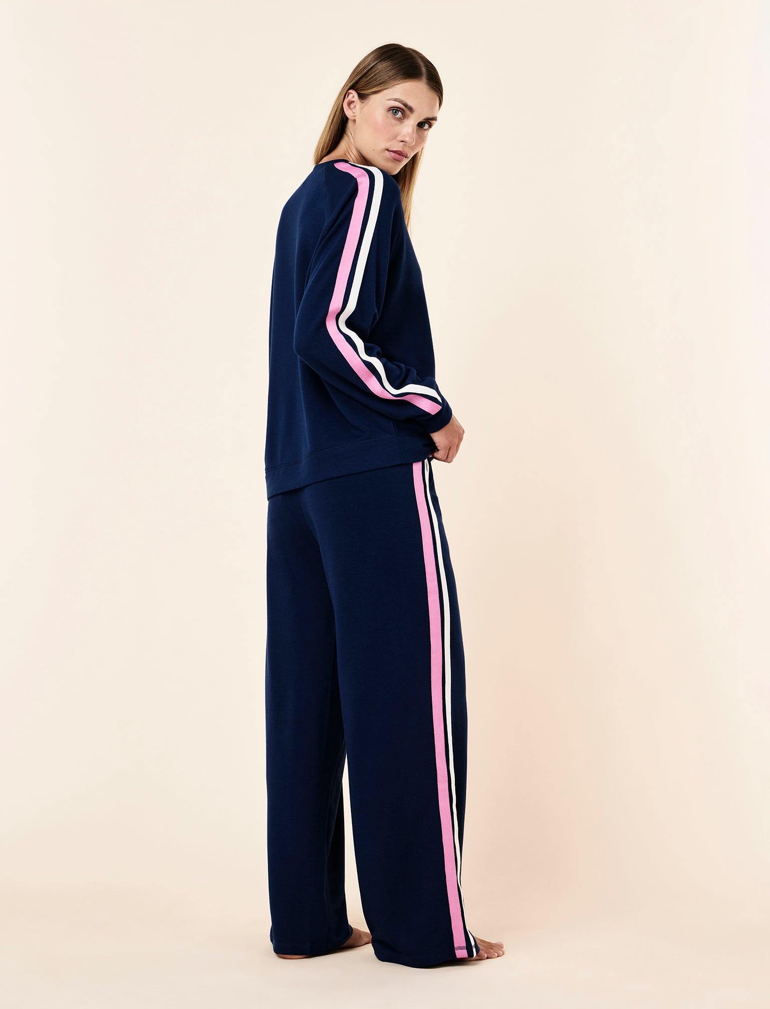 Cosy Kate Stripe Long Sleeve Top