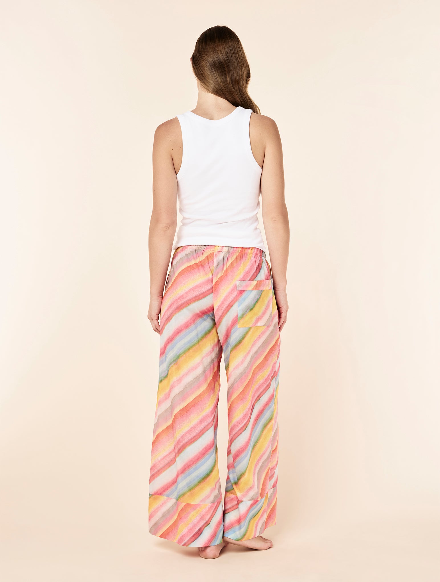 Sophie Stripe Full Length Pant