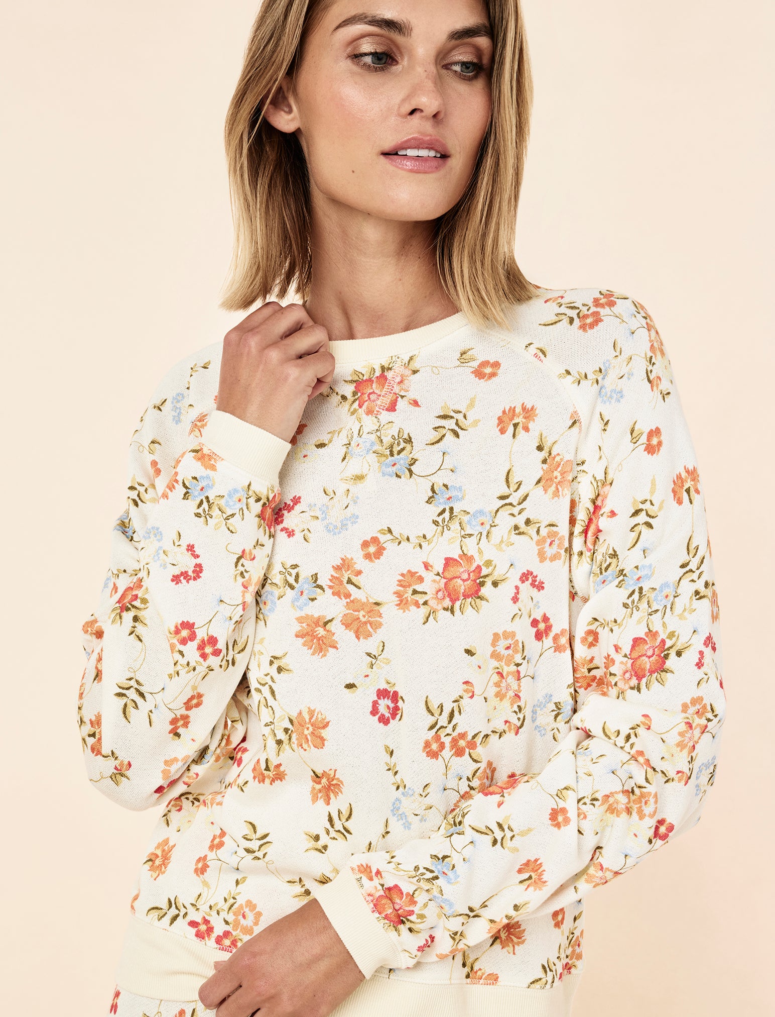 Most Wanted Crew Neck Long Sleeve Top