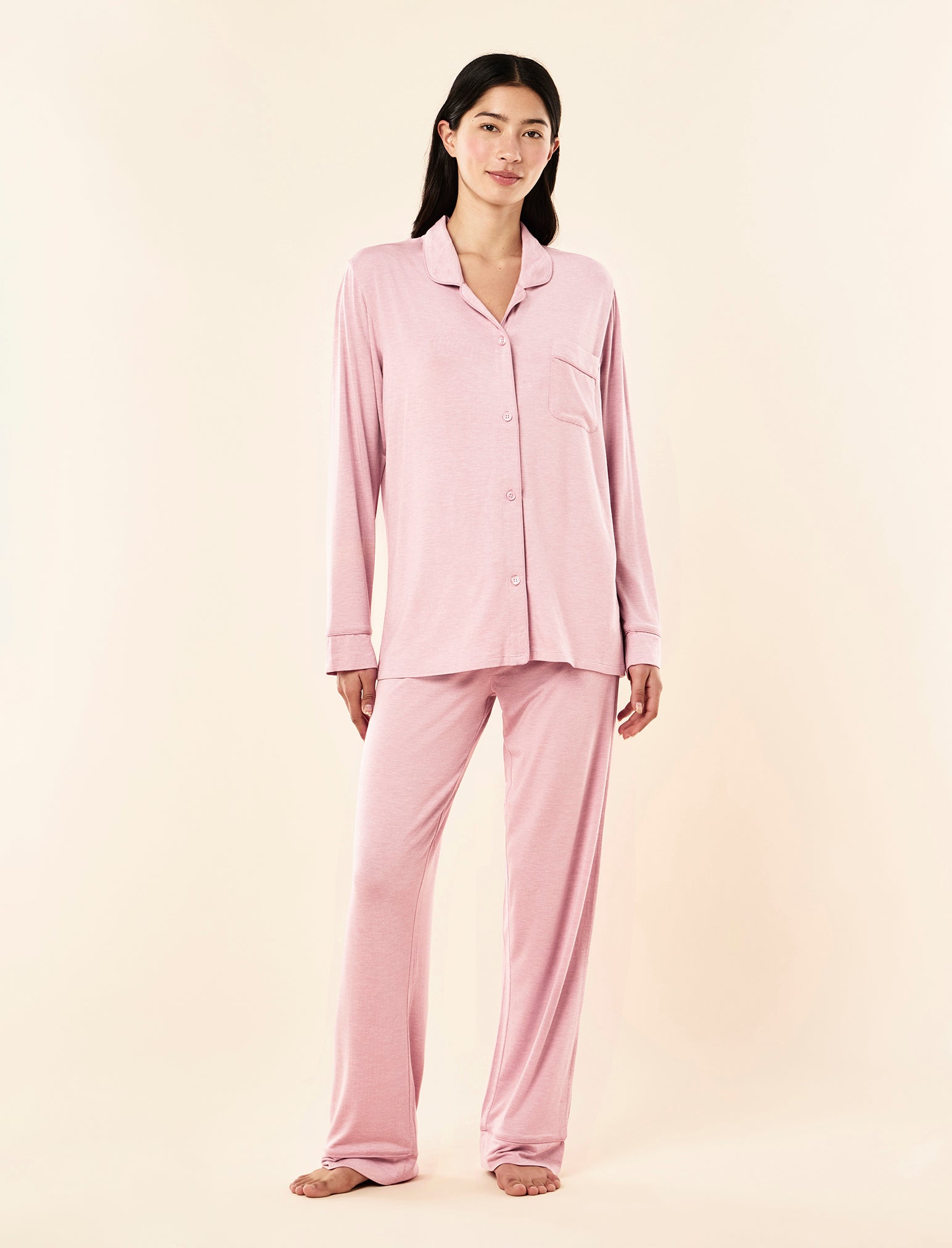 Kate Modal Soft Full Length PJ Set