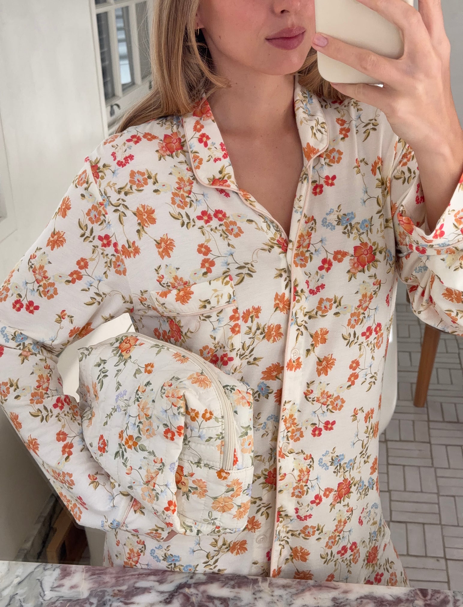 Kate Modal Soft Full Length PJ Set