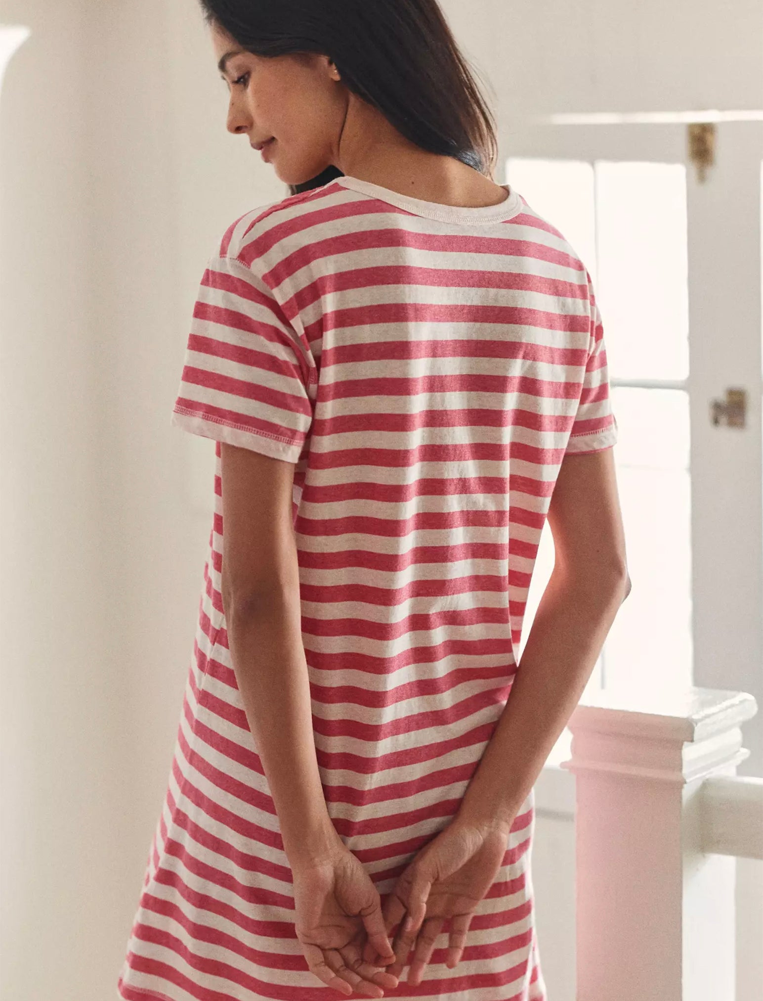 Jada Organic Cotton Knit Midi Nightie