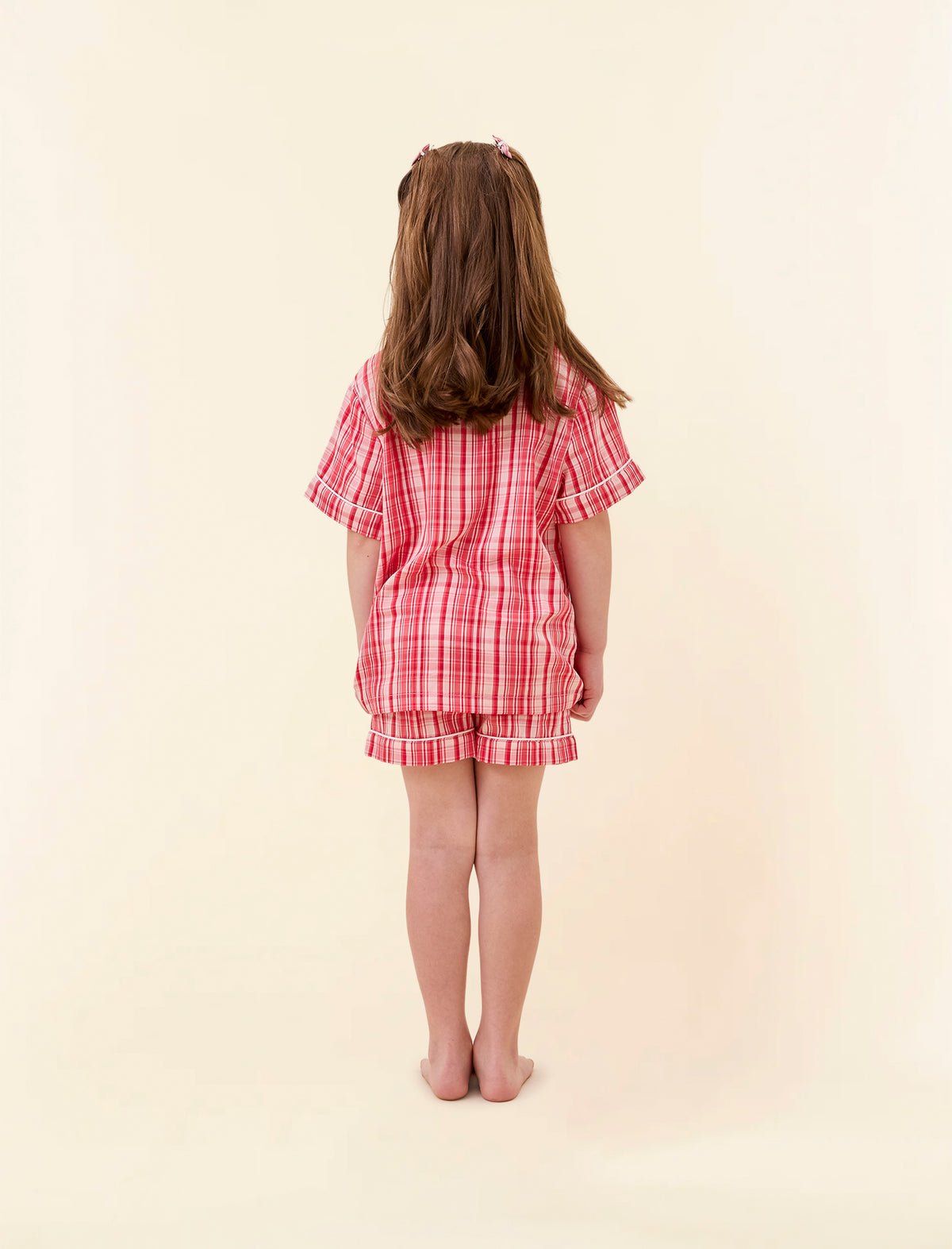 Kids Noelle Plaid Boxer PJ Set