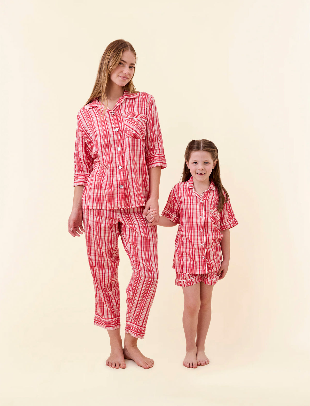Kids Noelle Plaid Boxer PJ Set