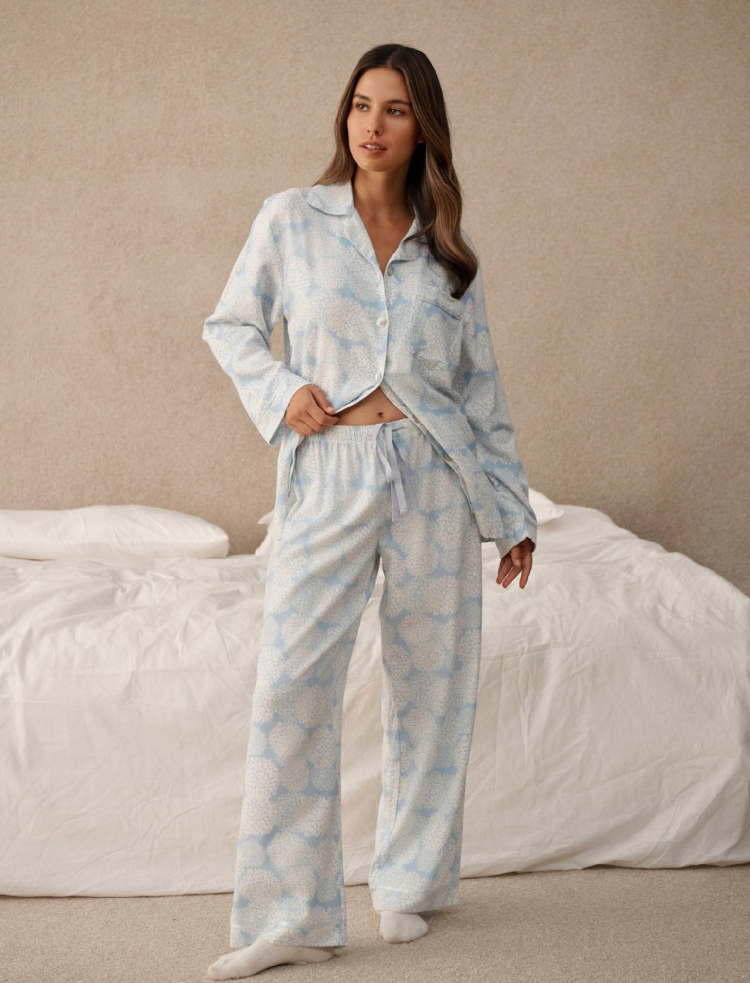 Snowball Cosy Full Length PJ Set