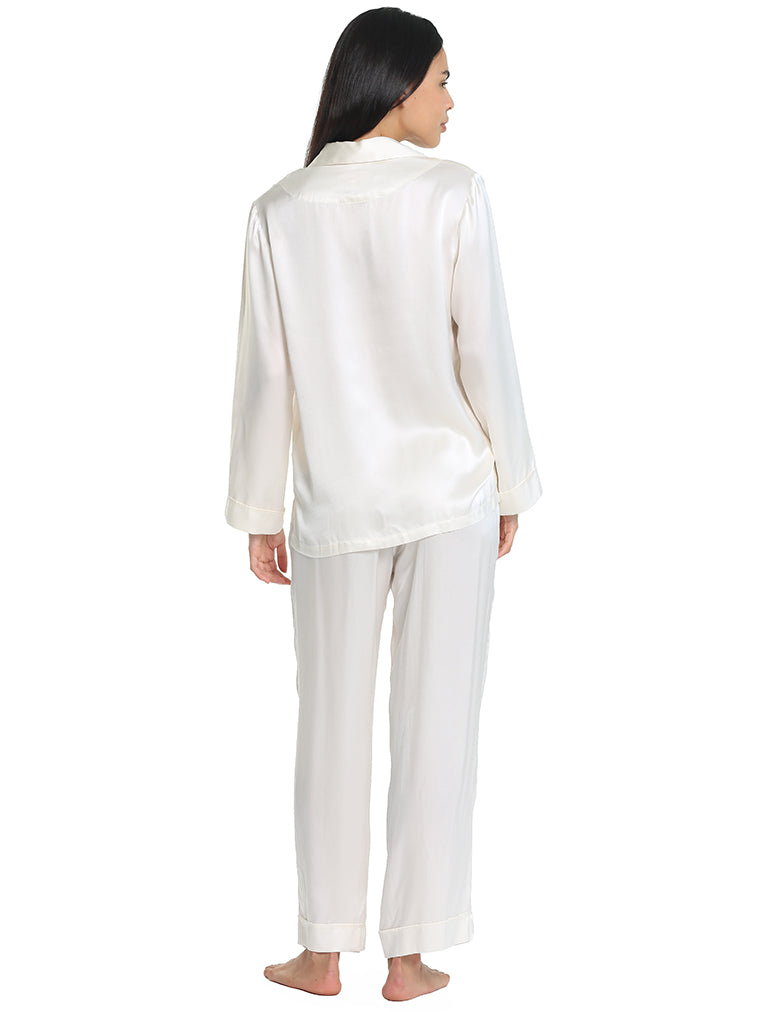 Audrey Washable Silk Full Length PJ