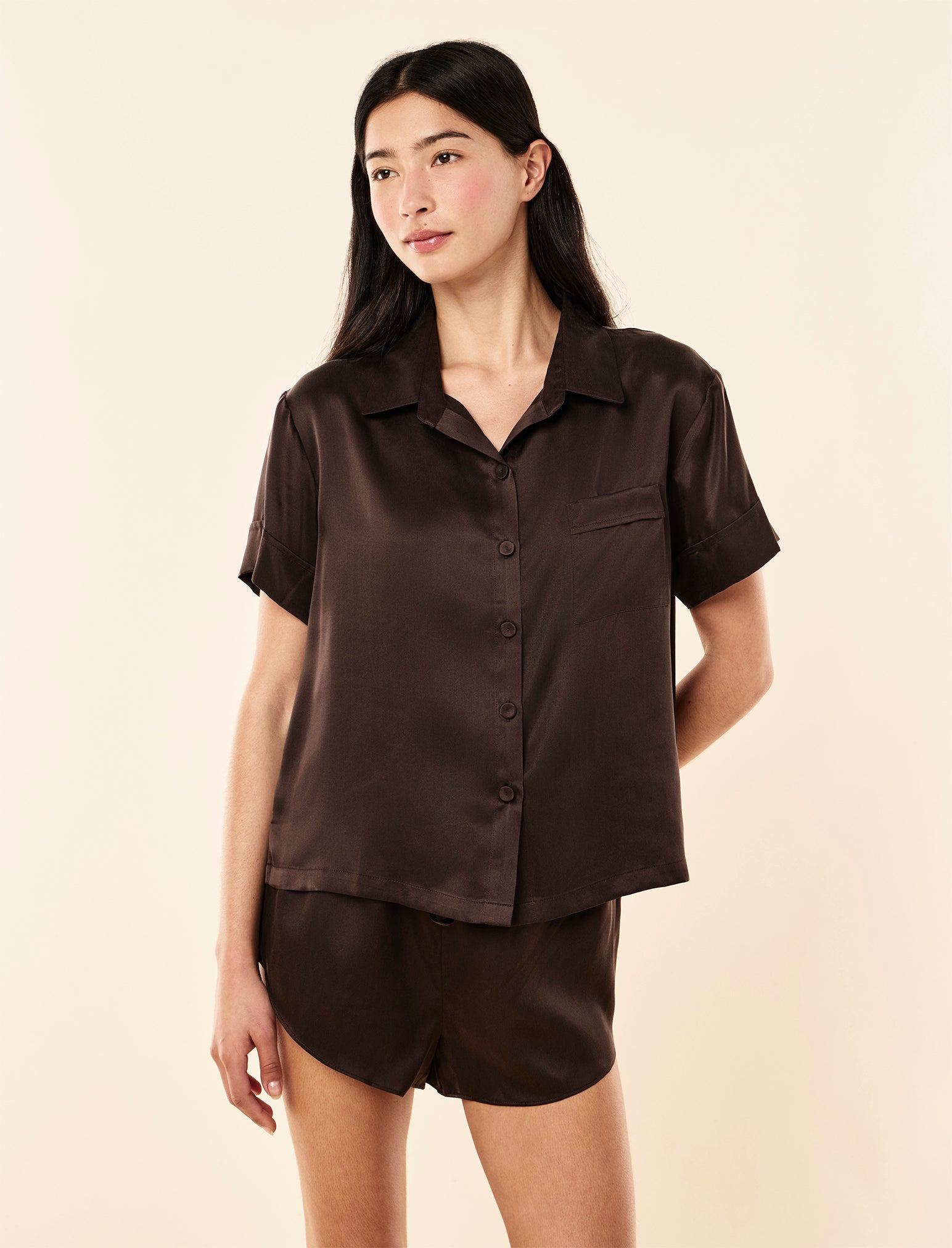 Audrey Washable Silk Boxer PJ