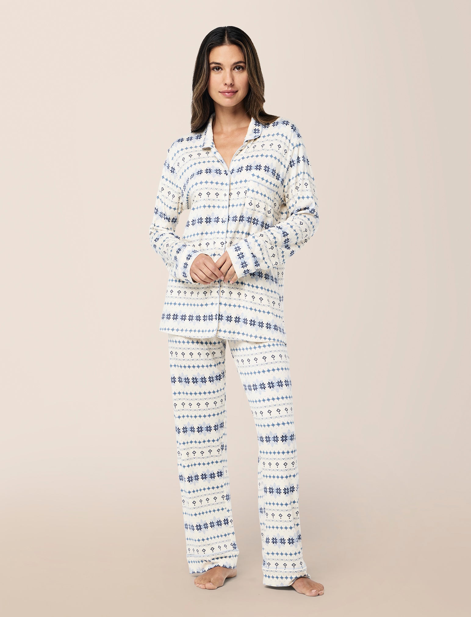 Kate Modal Soft Full Length PJ Set