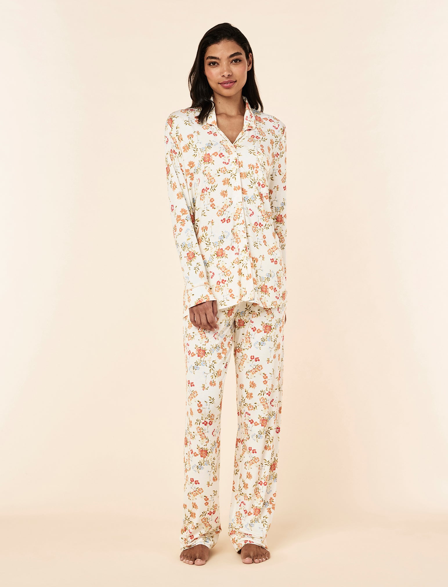Kate Modal Soft Full Length PJ Set