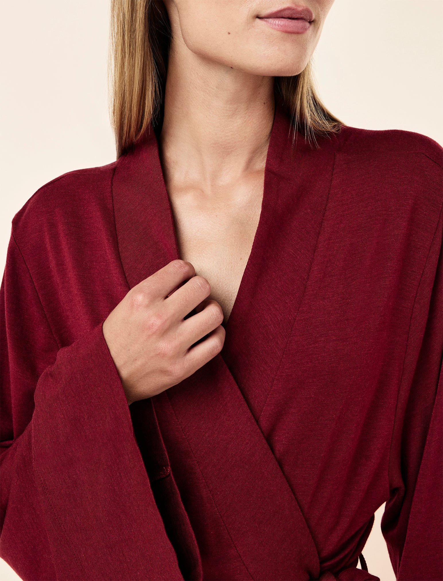 Kate Modal Soft Maxi Robe