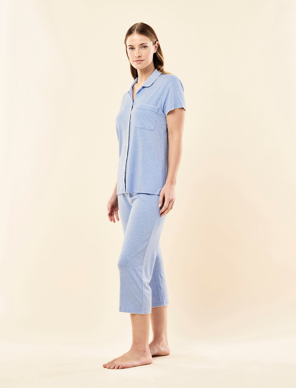 Kate Modal Soft Crop PJ Set