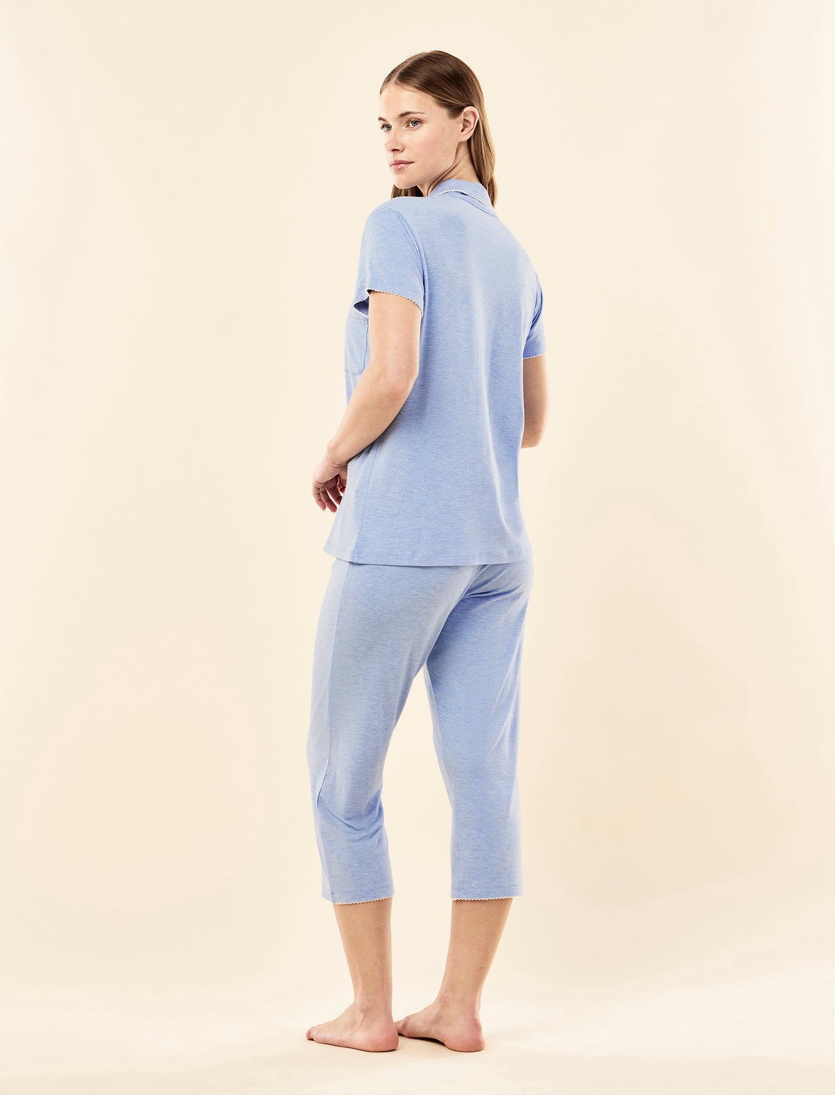 Kate Modal Soft Crop PJ Set
