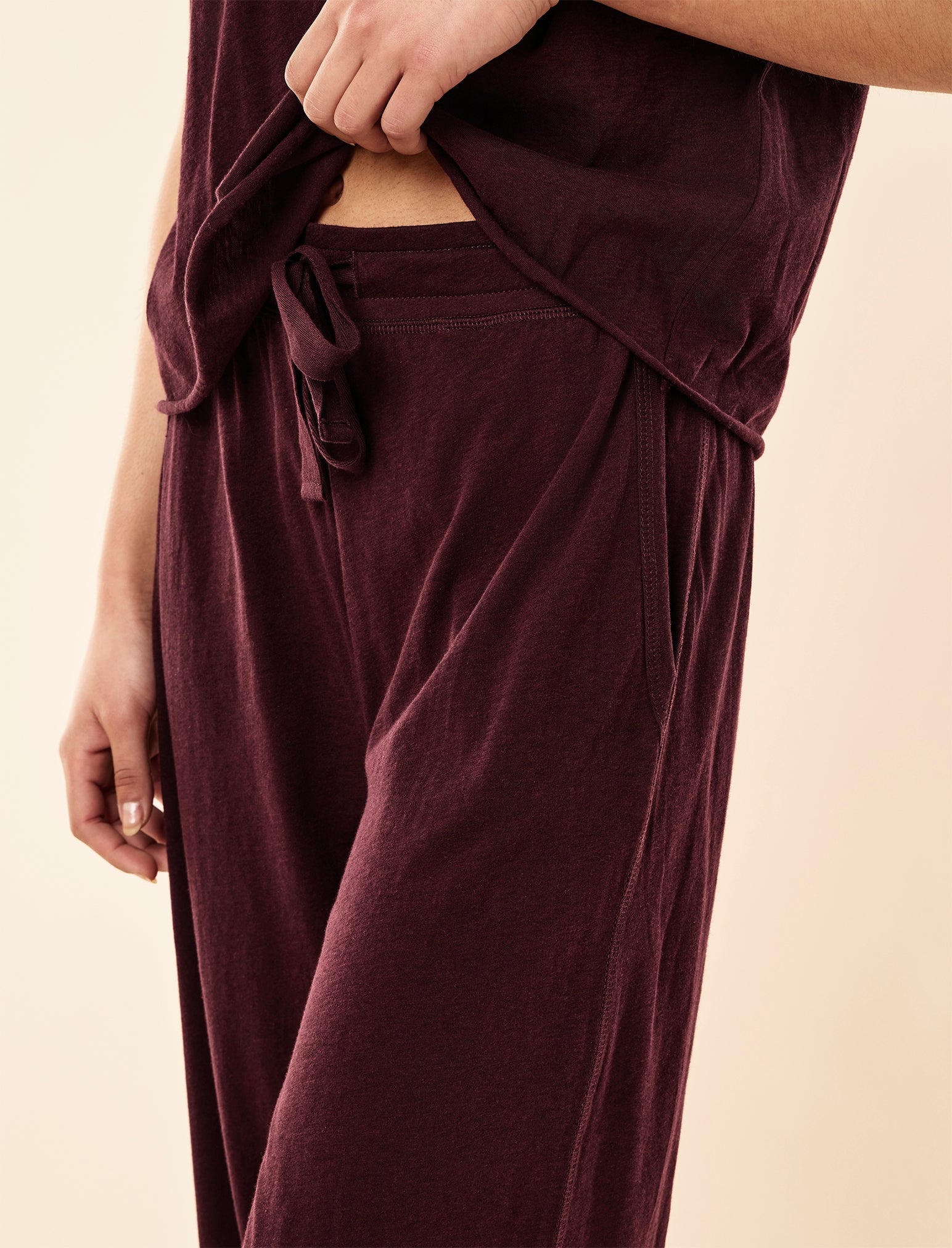 Jada Organic Cotton Wide Leg Pant
