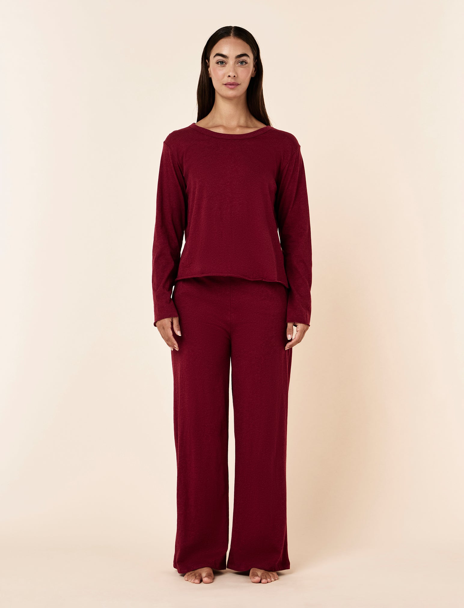 Jada Organic Cotton Wide Leg Pant