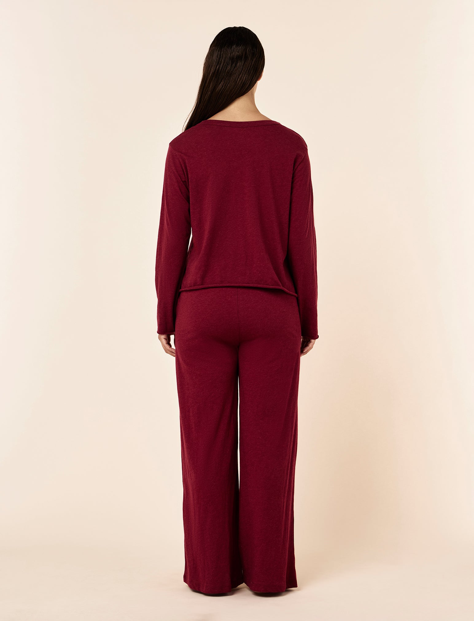 Jada Organic Cotton Boxy Long Sleeve Tee