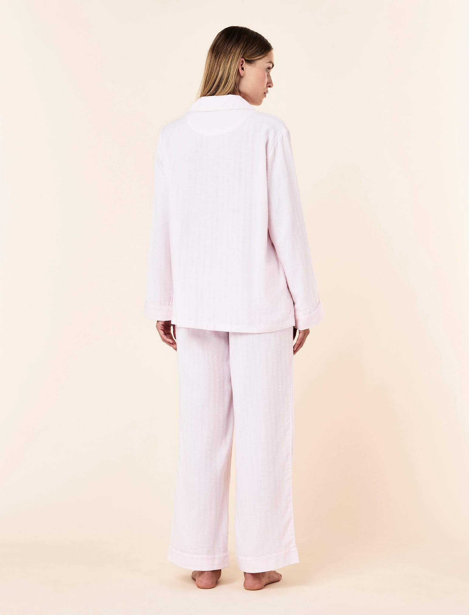 Super Soft Brushed Herringbone PJ Set