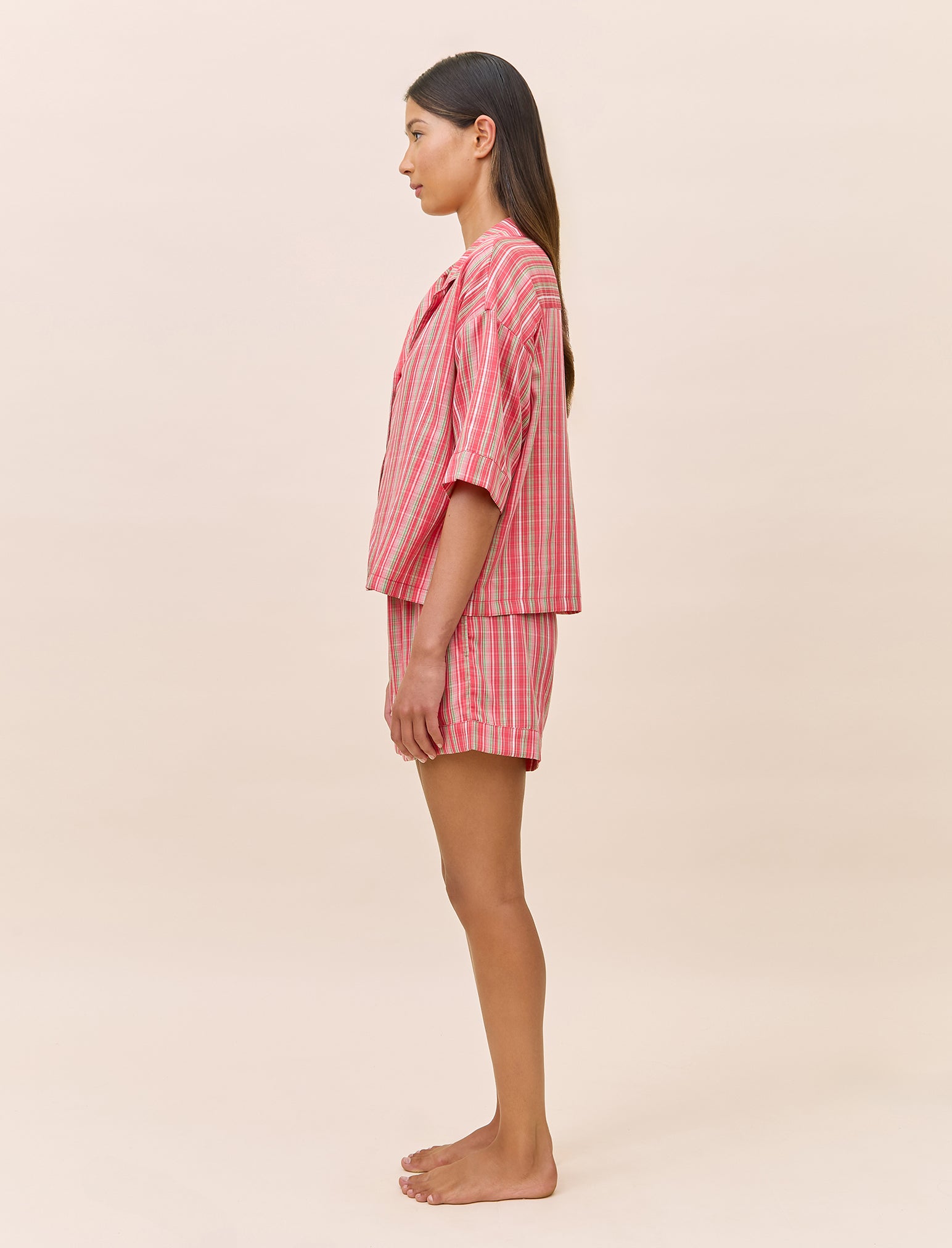 Holiday Plaid Boxer PJ Set