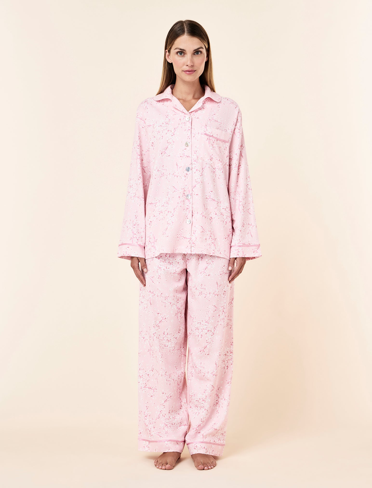 Cheri Blossom Cosy Full Length PJ Set