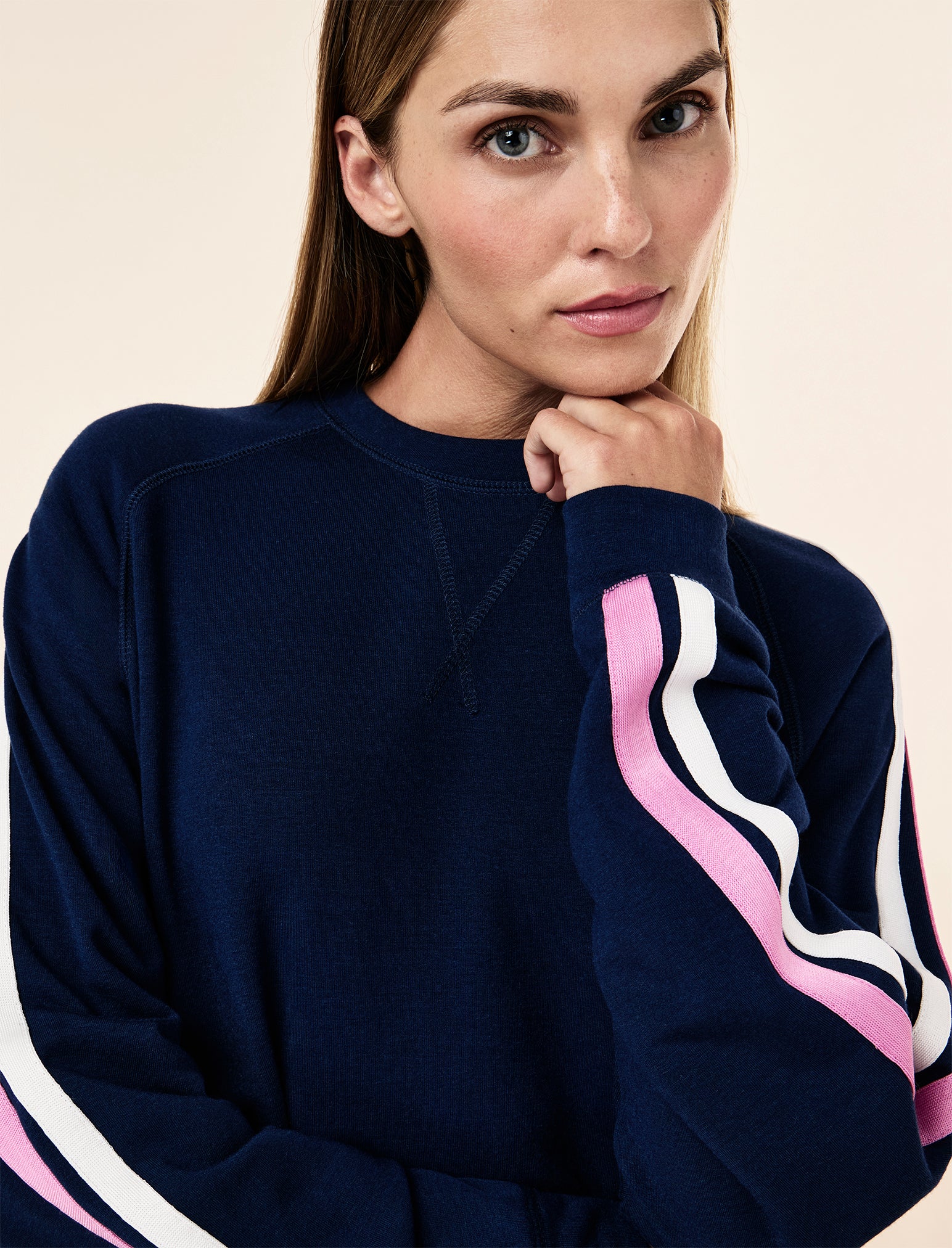 Cosy Kate Stripe Long Sleeve Top