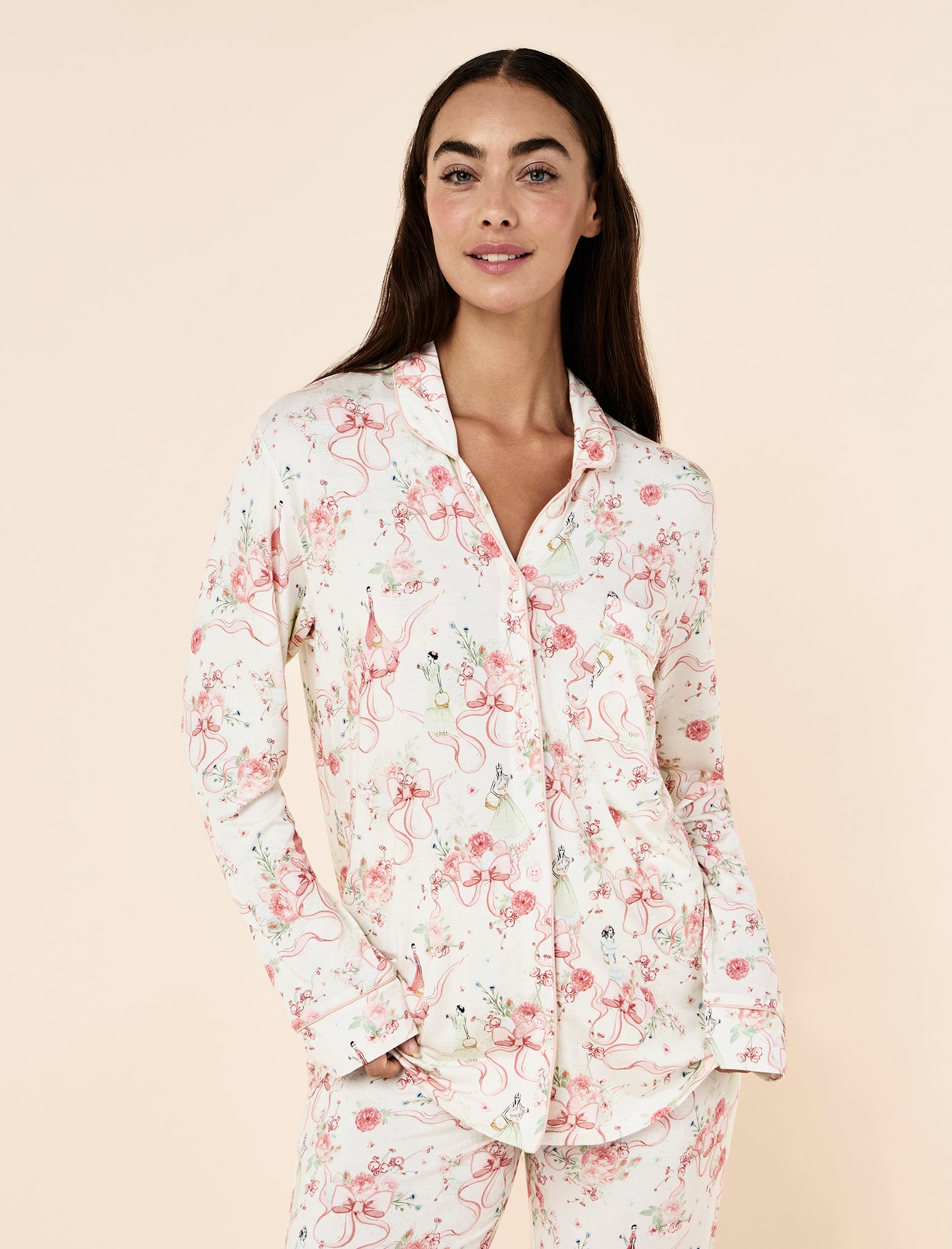 Bows in Bloom Soft Full Length PJ Set
