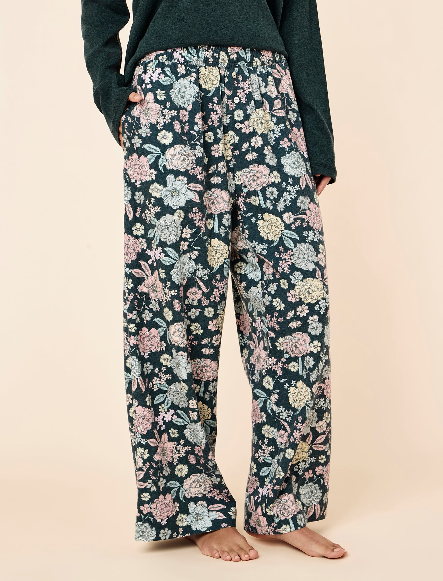 Karolina Cosy Full Length Pant & Long Sleeve Pia Top